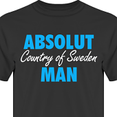 T-shirt, Hoodie i kategori Attityd: Absolut Man