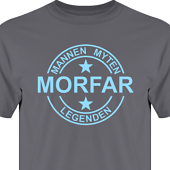 T-shirt, Hoodie i kategori Familj/Kärlek: Myten Legenden Morfar