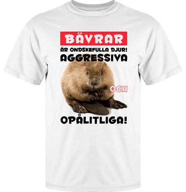 T-shirt Vapor i kategori Attityd: Evil Beaver
