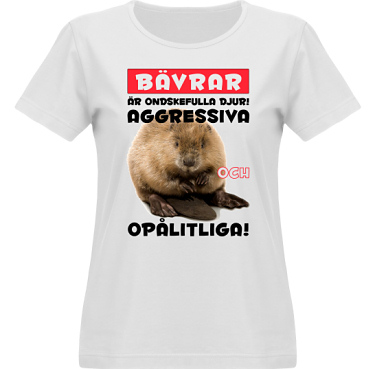 T-shirt Vapor Dam  i kategori Attityd: Evil Beaver