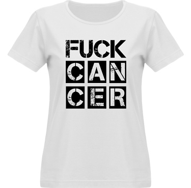 T-shirt Vapor Dam  i kategori Attityd: Fuck Cancer