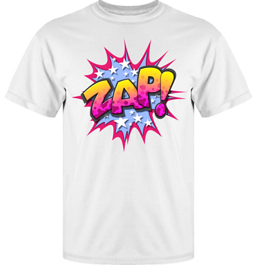 T-shirt Vapor i kategori Film/TV: Zap