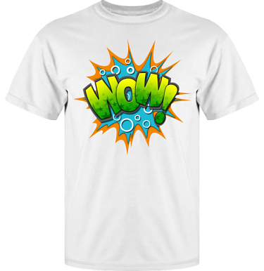 T-shirt Vapor i kategori Film/TV: Wow