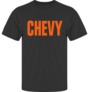 T-shirt UltraCotton Svart/Orange tryck i kategori Motor: Chevy