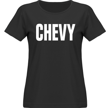 T-shirt SouthWest Dam Svart/Vitt tryck i kategori Motor: Chevy