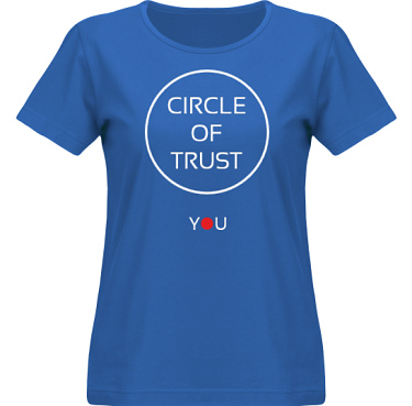 T-shirt SouthWest Dam Royalbl i kategori Attityd: Circle of Trust