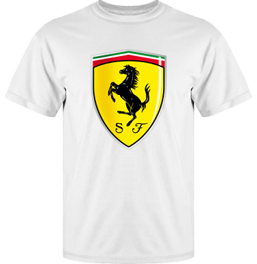 T-shirt Vapor i kategori Motor: Ferrari