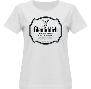 T-shirt Vapor Dam  i kategori Alkohol: Glenfiddich Whisky