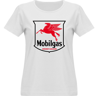T-shirt Vapor Dam  i kategori Motor: Mobilgas