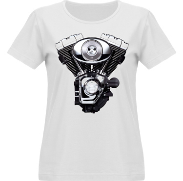 T-shirt Vapor Dam  i kategori Motor: HD Motor
