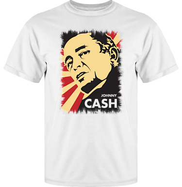 T-shirt Vapor i kategori Musik: Johnny Cash