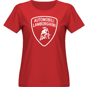 T-shirt SouthWest Dam Rd/Vitt tryck i kategori Motor: Lamborghini
