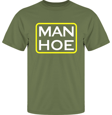 T-shirt UltraCotton Militrgrn i kategori Sexxx: Man Hoe
