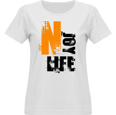 T-shirt Vapor Dam  i kategori Kloka ord: Njoy Life