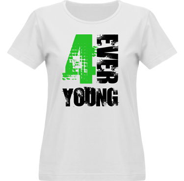 T-shirt Vapor Dam  i kategori Kloka ord: 4ever Young