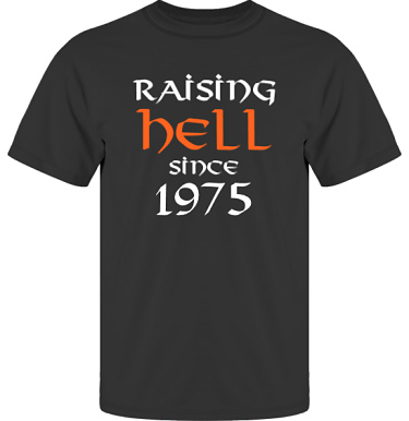 T-shirt UltraCotton Svart i kategori Attityd: Raising Hell