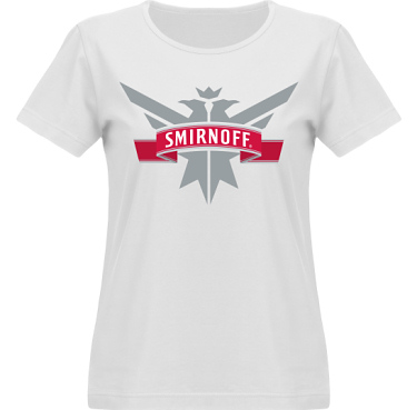 T-shirt Vapor Dam  i kategori Alkohol: Smirnoff