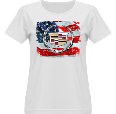T-shirt Vapor Dam  i kategori Motor: US Cadillac