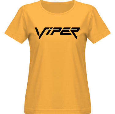 T-shirt SouthWest Dam Gul/Svart tryck i kategori Motor: Viper