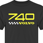 T-shirt, Hoodie i kategori Motor: Volvo 740