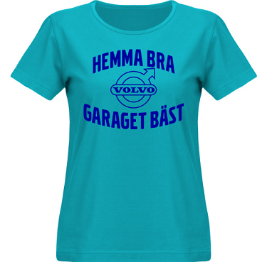 T-shirt SouthWest Dam Aqua/Royalbltt tryck i kategori Motor: Volvo Garaget bst