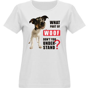T-shirt Vapor Dam  i kategori Attityd: Woof